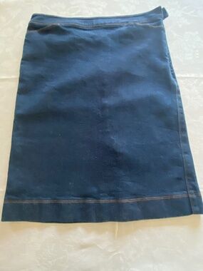 Donna Karan Signature Vintage Denim Skirt, 90’s, Pencil Shape